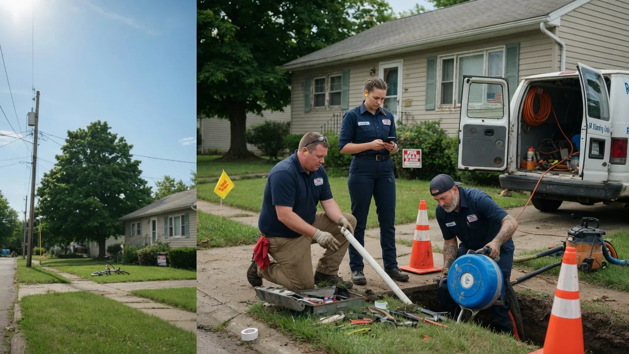 Sewer Line Repair in Sigel, IL near me